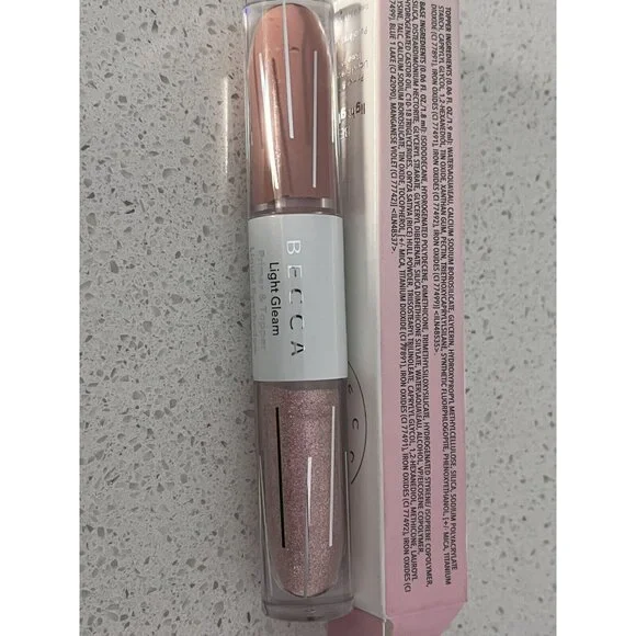 Becca Light Gleam Primer & Topper Liquid Eyeshadow LUNAR 0.12 Fl Oz. New in Box - Picture 3 of 6